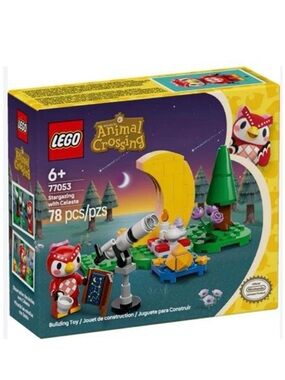 LEGO® Animal Crossing Stargazing With Celeste Building Set 77053 NEW